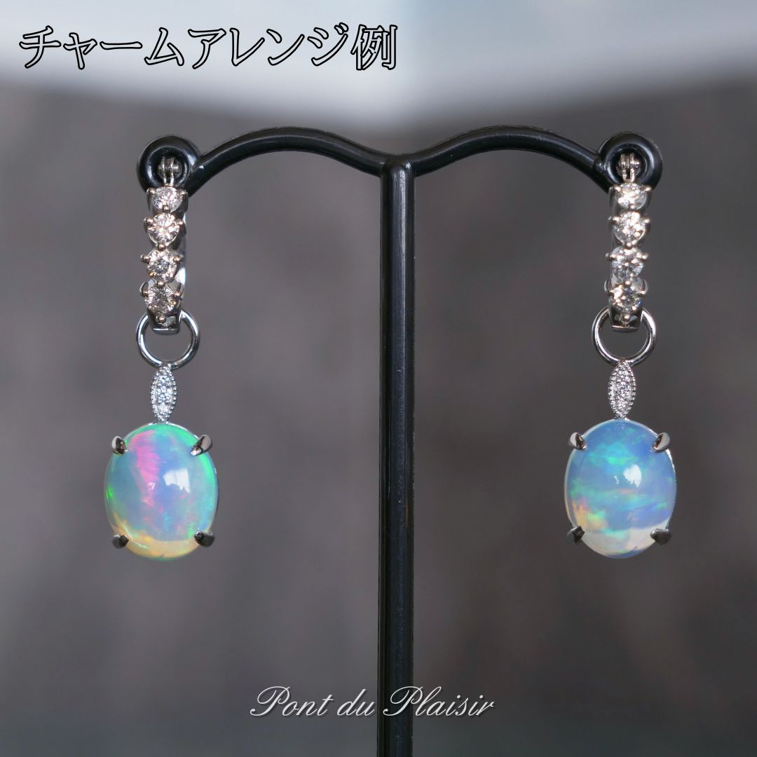 【受注】ダイアモンドフープピアス