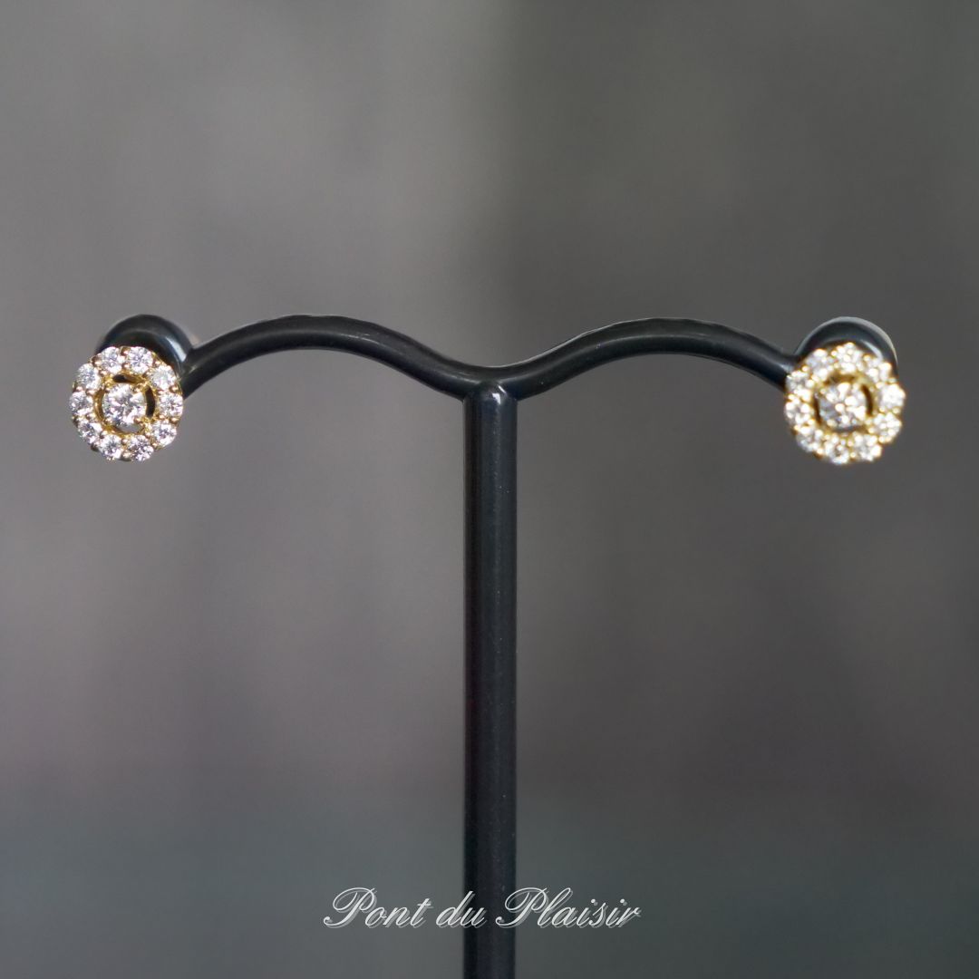 アリッサムピアス/Dカラーダイアモンド