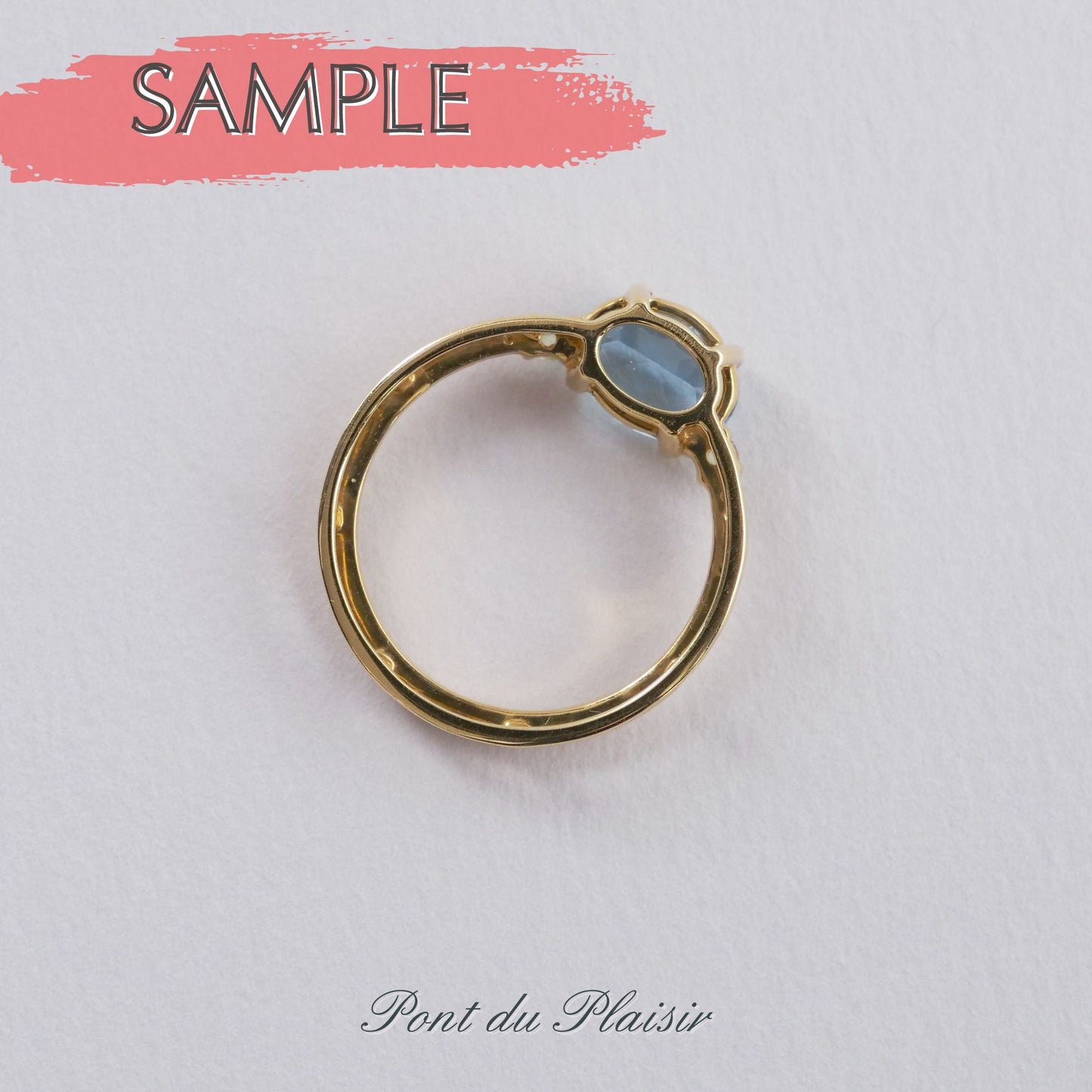 【30%OFF】スプリングキャンディK18YG製アクアマリンペンダントトップ