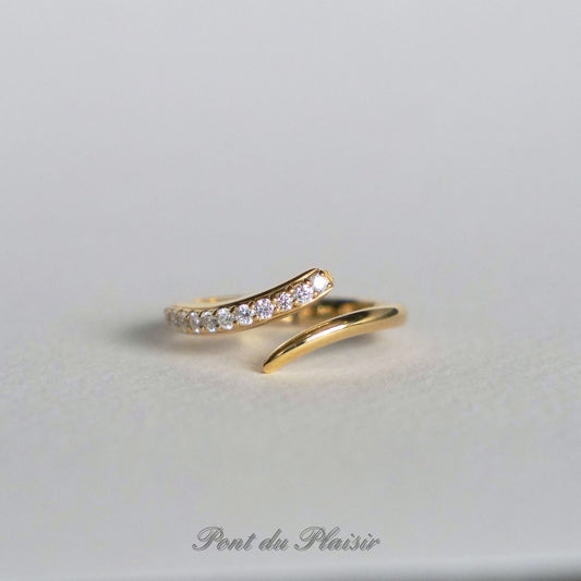 K18YGリベルテ指輪（基本サイズ#12）