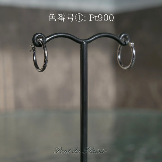 シンプルフープピアス