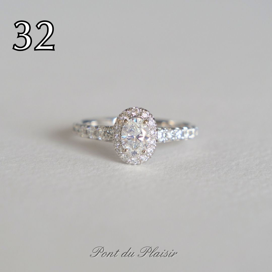 ㉜Pt950製ダイアモンド指輪#12