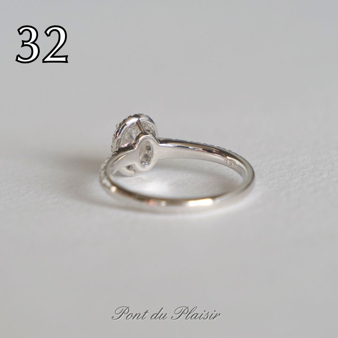 ㉜Pt950製ダイアモンド指輪#12