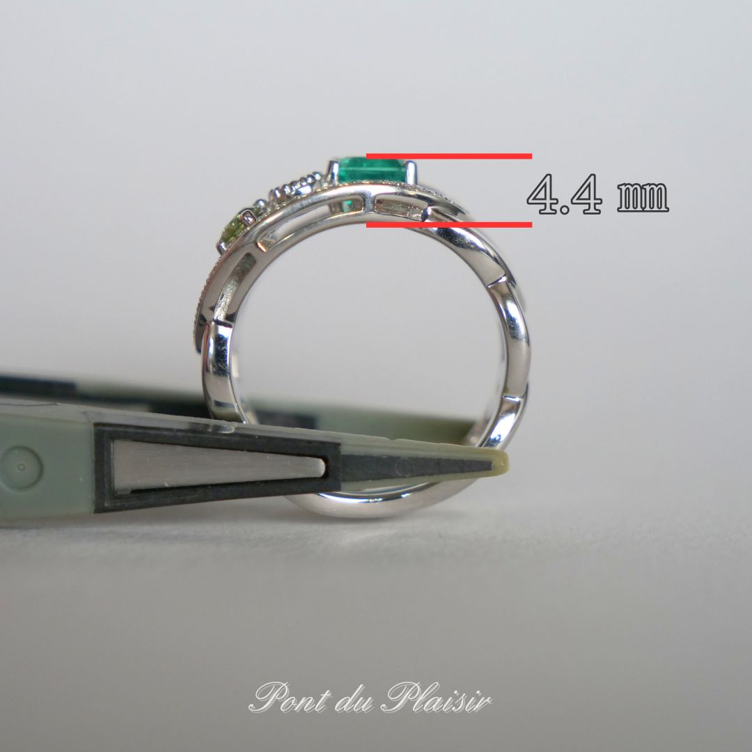 Pt950製アンフィニ指輪