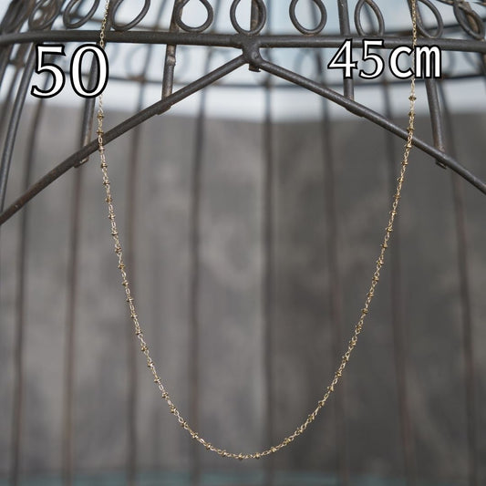 50_K18YG製ネックレス45㎝