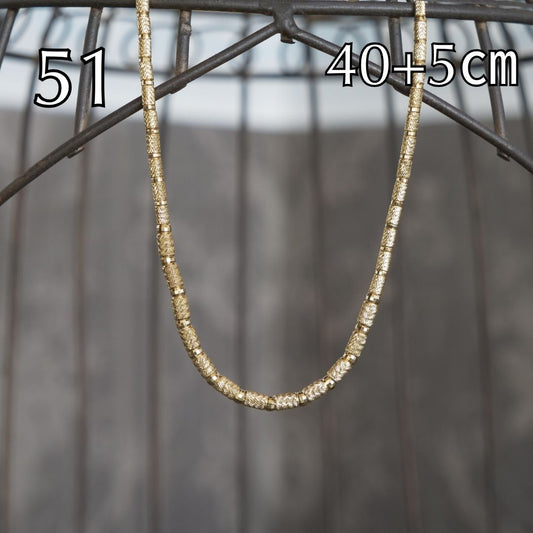 51_K18YG製ネックレス40+5㎝