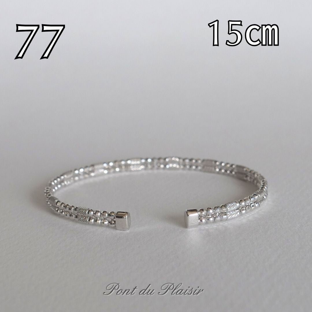 77_Pt850製バングル15㎝