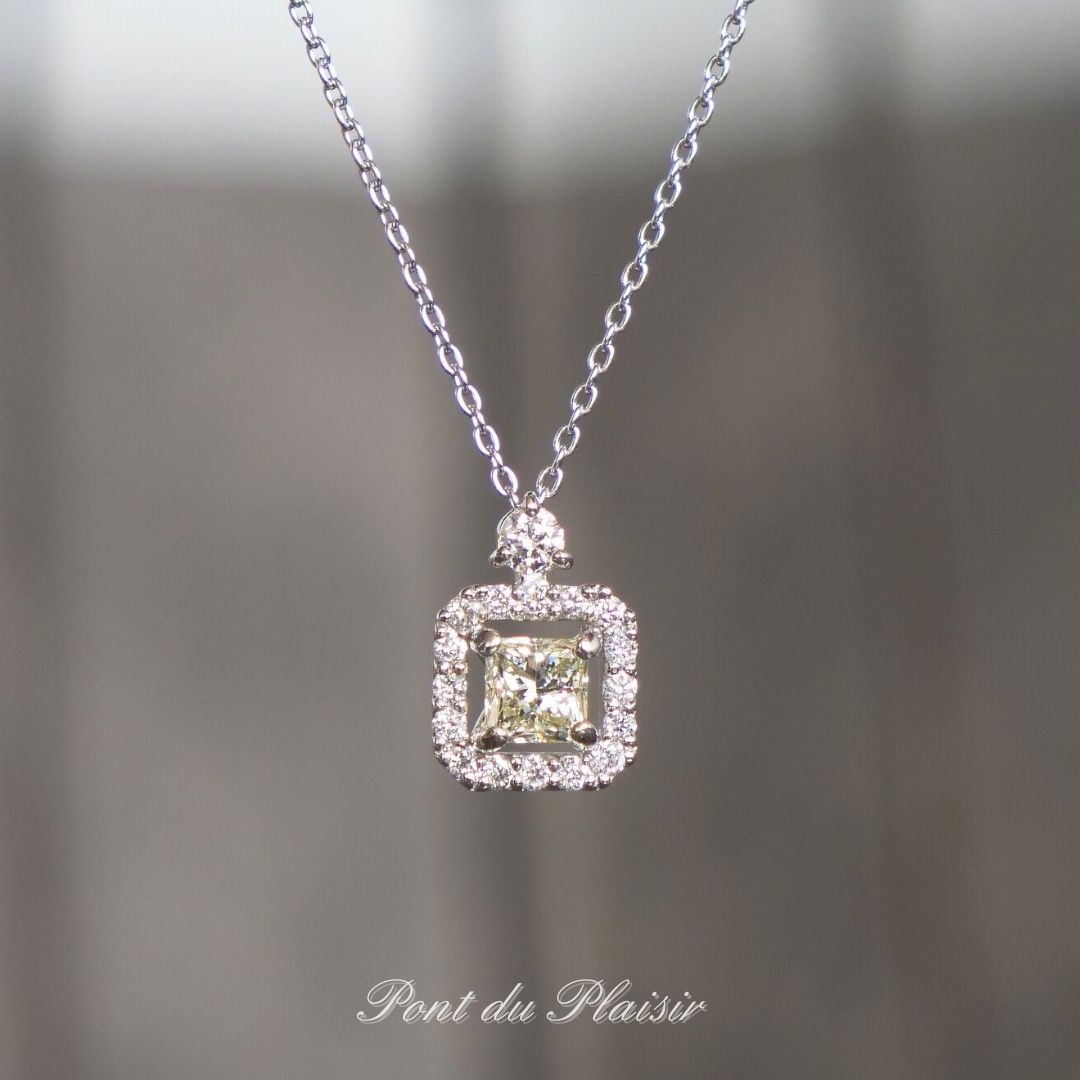 Pt製VLYダイアモンドペンダント