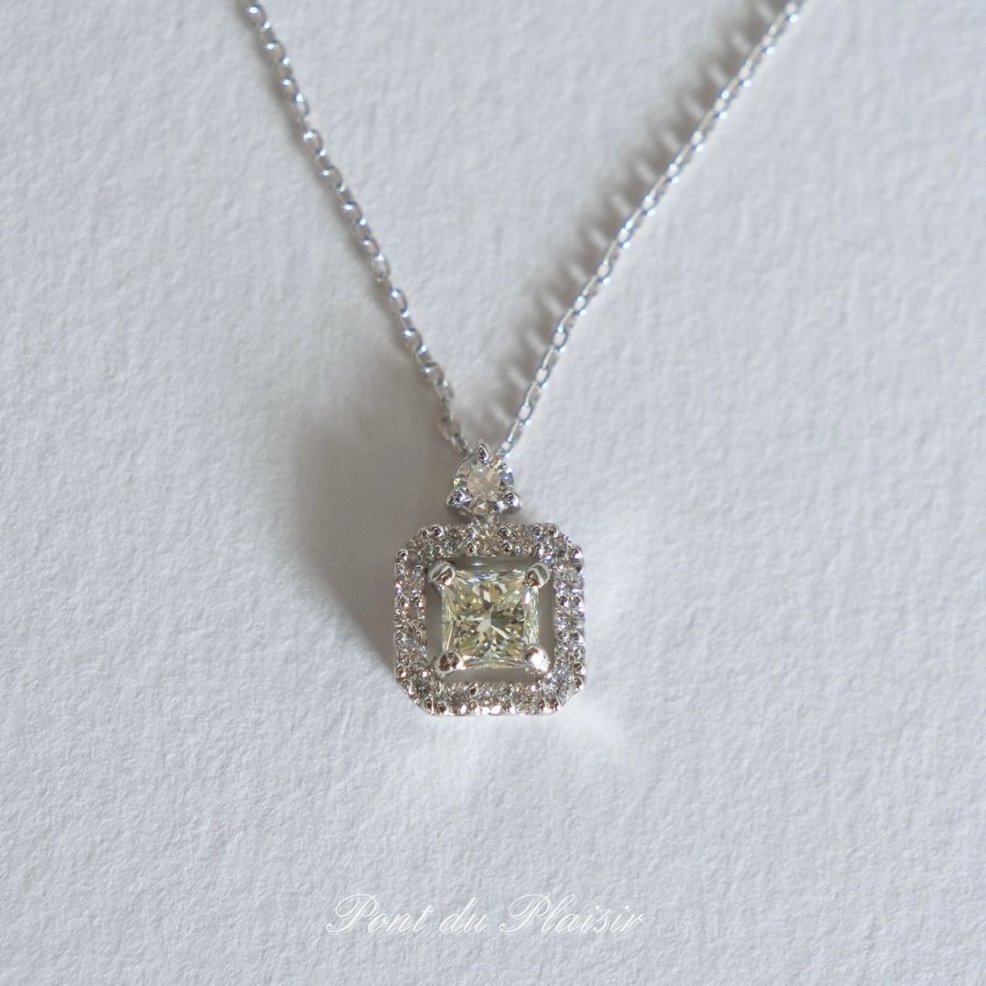 Pt製VLYダイアモンドペンダント