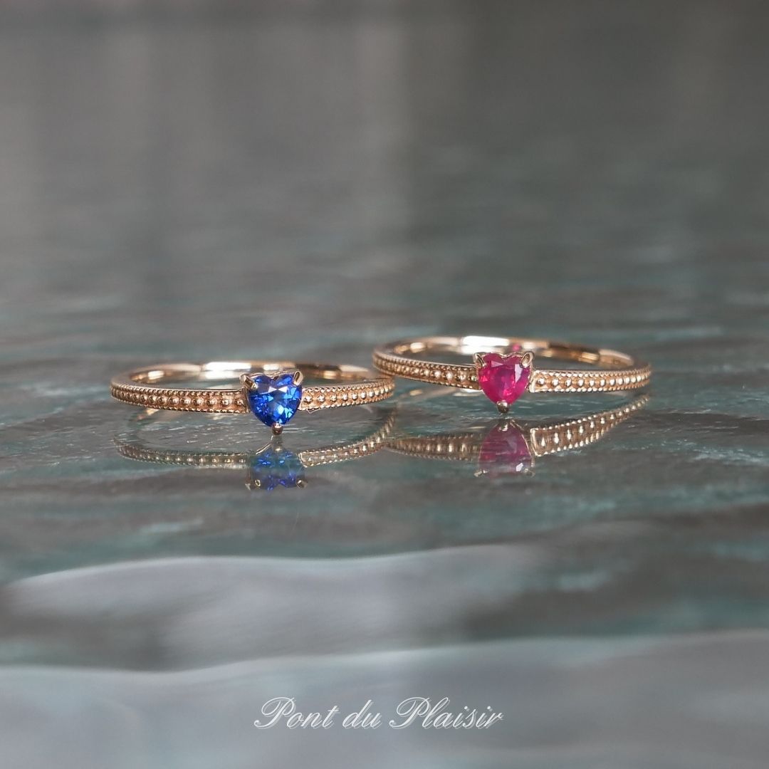 K18PG製ルビー指輪（非加熱/ピジョンブラッド）#12